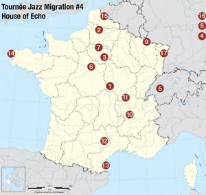 Lire la suite à propos de l’article Tournée Jazz Migration #4 – House of Echo