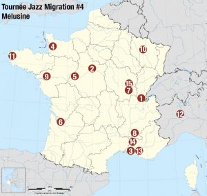 Lire la suite à propos de l’article Tournée Jazz Migration #4 – Melusine