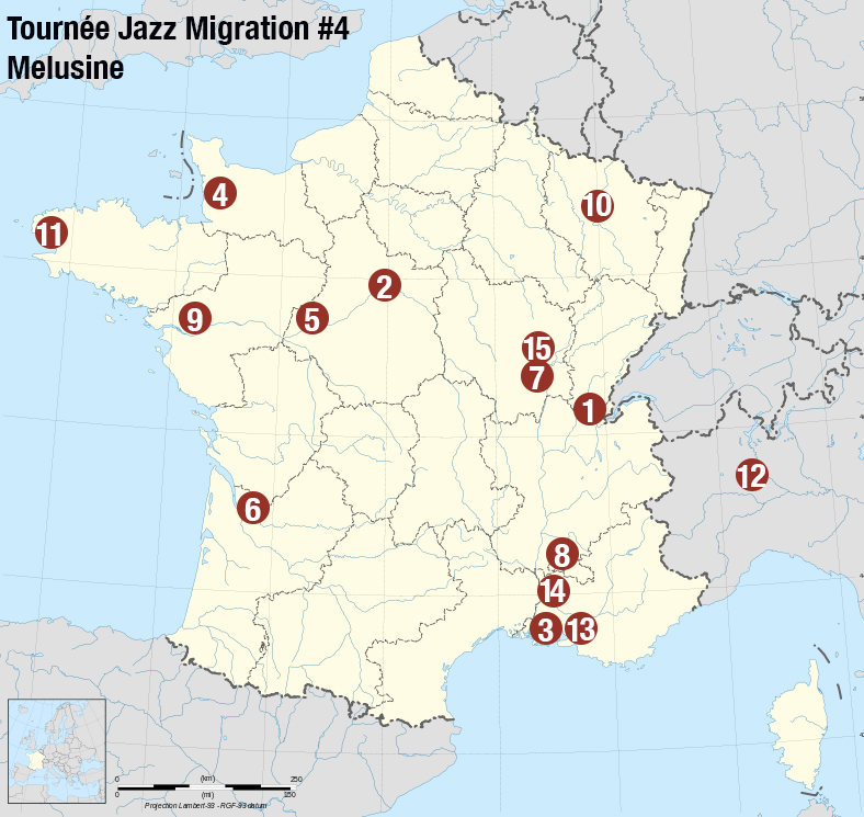 Lire la suite à propos de l’article Tournée Jazz Migration #4 – Melusine