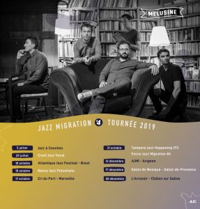 Lire la suite à propos de l’article Melusine – Tournée Jazz Migration #4
