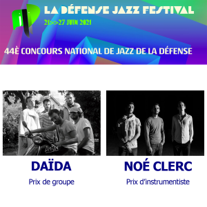 Lire la suite à propos de l’article Les lauréats du Concours National de Jazz de La Défense sont deux finalistes Jazz Migration #7